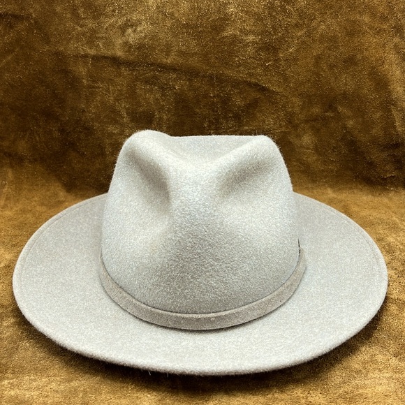 Akubra (Cappello) Light Gray Felt Hat - Picture 2 of 9